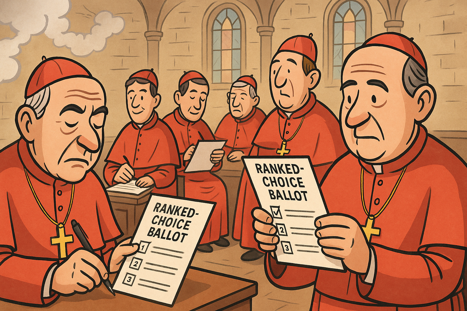 Smoke Signals Be Gone: How Ranked Choice Voting Could Help Speed up Pope Selection