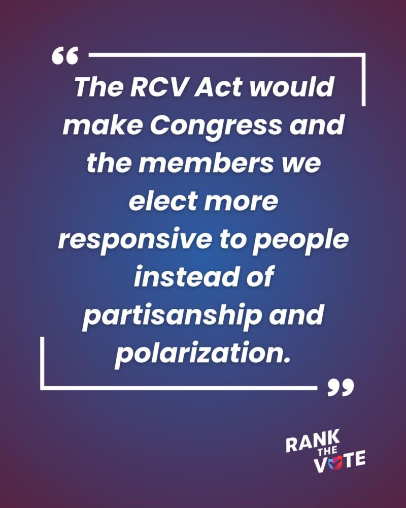 Image for the Tweet beginning: Rank the Vote is excited